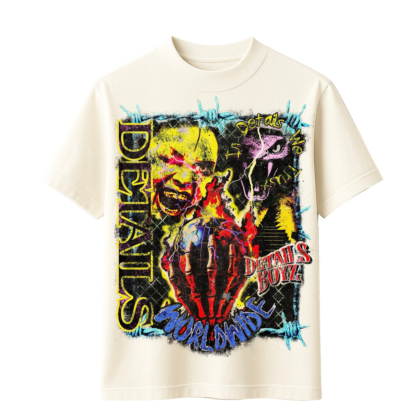 WorldWide Tee (Cream)